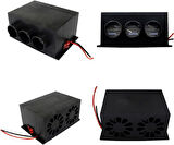 AYAK ALTI FANLI ELEKTRİKLİ ISITICI VE CAM BUĞU CÖZÜCÜ 250 - 400WATT 12 VOLT
