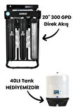 20" 300 GPD Direk Akış Su Arıtma Cihazı / TANK HEDİYEMİZDİR