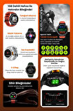 Tank Watch HARVOX RX-4 Akıllı Saat Su Geçirmez Askeri Akıllı Saat Android-ios Uyumlu