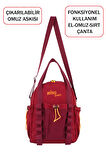Fonksiyonel Ultra Hafif Bordo Kadın Sırt Çanta El ve Omuzda Kullanım Yeni Nesil Su İtici Kumaş