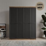 Dali 4 kapılı MDF country gardırop
