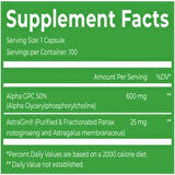 DARK LABS Alpha Choline GPC 600 mg – 100 caps