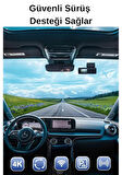 Wearfitpro Dash Cam 4k Araç İçi Kamera Kaza Güvenlik Kamerası
