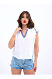 7162 BLUZ-BEYAZ