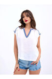 7162 BLUZ-BEYAZ