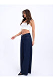 7350 KOT PANTOLON-MAVİ