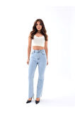 6024 DENİM TALL FLARE-MAVİ