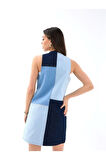 7385 KOT ELBİSE-MAVİ