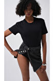 T-Shirt Detay Bodysuit
