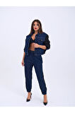 6627 KOT PANTOLON-MAVİ