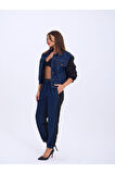 6627 KOT PANTOLON-MAVİ