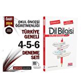 Pegem 2024 KPSS ÖABT Okul Öncesi Öğr Türkiye Geneli Deneme 4-5-6 ve AKM Dil Bilgisi Soru Bankası Seti