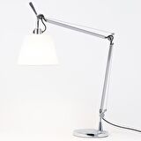 Bahar Metal Krom Masa Lambası 5614