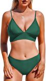 Kaplı Üçgen Bikini Üstü DB200051BU