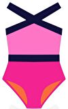 FUŞYA-PEMBE KIZ ÇOCUK MAYO DB200703CM