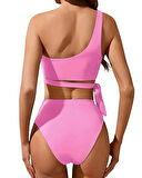 Bikini üstü yandan bağlama detaylı