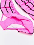 Sutaşı detaylı kız çocuk bikini takım