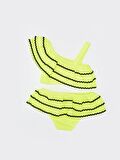 Sutaşı detaylı kız çocuk bikini takım