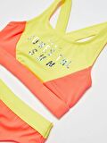 Turuncu sarı kız çocuk bikini takım DB200745BT