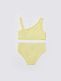 Dokulu kumaş kız çocuk bikini takım