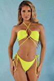 Bağlama Detaylı bikini takım DB200780BT