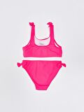 Fiyonklu kız çocuk bikini takım