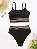 Zz lastikli bikini takım