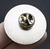 MY ANXIETY IS CHRONIC BUT THIS ASS IS ICONIC Yazılı Broş