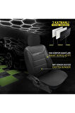 UNİVERSAL JASPER GRİ Seat Leon 1999-2006 Uyumlu Oto Koltuk Kılıfı