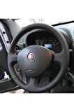 Fiat Doblo 1 Araca Özel Direksiyon Kılıfı Kırmızı Ipli