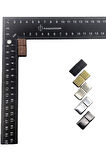 6x12 MM DERİ BİLEKLİK KİLİTİ MIKNATISLI KİLİT (10 ADET)