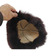 Toskana Deri Börk Yumuşak Dokulu Bere Kürklü Börk Erkek Börk Kadın Börk Tarçın