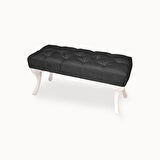 Bench Puf Kapitoneli - Siyah