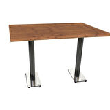 Karanfil Laminat Kare Masa 80X80 - Sheswood