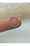 12mm burgu kilitli rose halka piercing