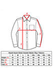 İndigo Rahat Kesim Micro Kumaş Kol Düğmeli Regular Fit Erkek Gömlek - 190-5