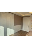 Dekoratif Duvar Paneli ( 54 X 105 Cm ) Boyanabilir Ahşap 8 Mm Ham Mdf Duvar Paneli