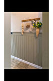 Dekoratif Duvar Paneli ( 54 X 105 Cm ) Boyanabilir Ahşap 8 Mm Ham Mdf Duvar Paneli