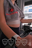 Nakışlı Spor Havlusu, Ter Emici Spor Havlusu, Fitness Havlusu, Antrenman Havlusu