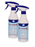 DC Cyperox UL  Böcek,Hamamböceği, Karınca, Sivrisinek,Karasinek,Kene,Pire İlacı 500ml 2'li Paket