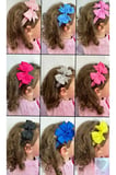 D’Arya Taba Hardal Büyük Fiyonk Bebek ve Kız Çocuk Saç Bandı – Kawaii Korean Style DD199
