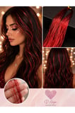 D’Arya Kırmızı Işıltılı Tinsel Saç Simi – Red Hair Tinsel DD285