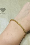 DD484 Dorika Gold Top Bileklik El Yapımı