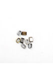 5X10 MM DESENLİ DERİ BİLEKLİK ARA APARATI (100 GRAM)