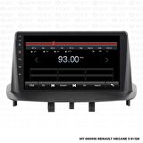 Araç Multimedya Renault Megane 3 Android 12 Carplay 4Gb Ram + 64Gb Hdd Navigasyon Ekran MYW