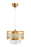 İKİ KATLI METAL SARKIT PASTA AVİZE