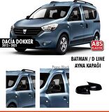 Daica Dokker Araca Özel Batman Yarasa Ayna Kapağı Pianoblack