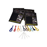 DİKİŞLİ DİREKSİYON KILIFI SİYAH DERİ MAVİ DERİ SİYAH DİKİŞLİ DAF BU DİREKSİYON İÇİN