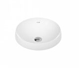 Creavit Deep Tezgah Üzeri Lavabo Beyaz Ø45 cm DE045