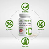 Deal Supplement Myo-Inositol Folate D-Chiro Inositol 40:1 ratio 2050 Mg Vitamin D3 240 Kapsul